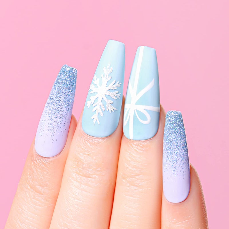 AIMEILI Soak Off Blue Gel Nail Polish Christmas Nail Color Set Of 6pcs X 10ml - Kit Set 32 - Image 3